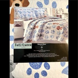 Puppy Love Quilt & Sham Set